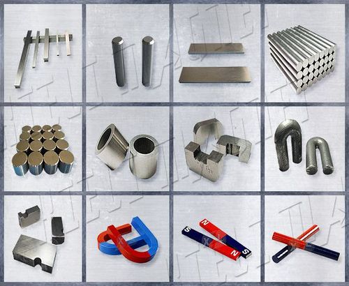 供应铸造铝镍钴 异形磁铁 磁性材料 工厂直销